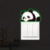 Glow-In-The-Dark Switch Sticker Frog Cat Design Self-Adhesive Removable Pvc Switch Decoration For Home, Bathroom, Bedroom
