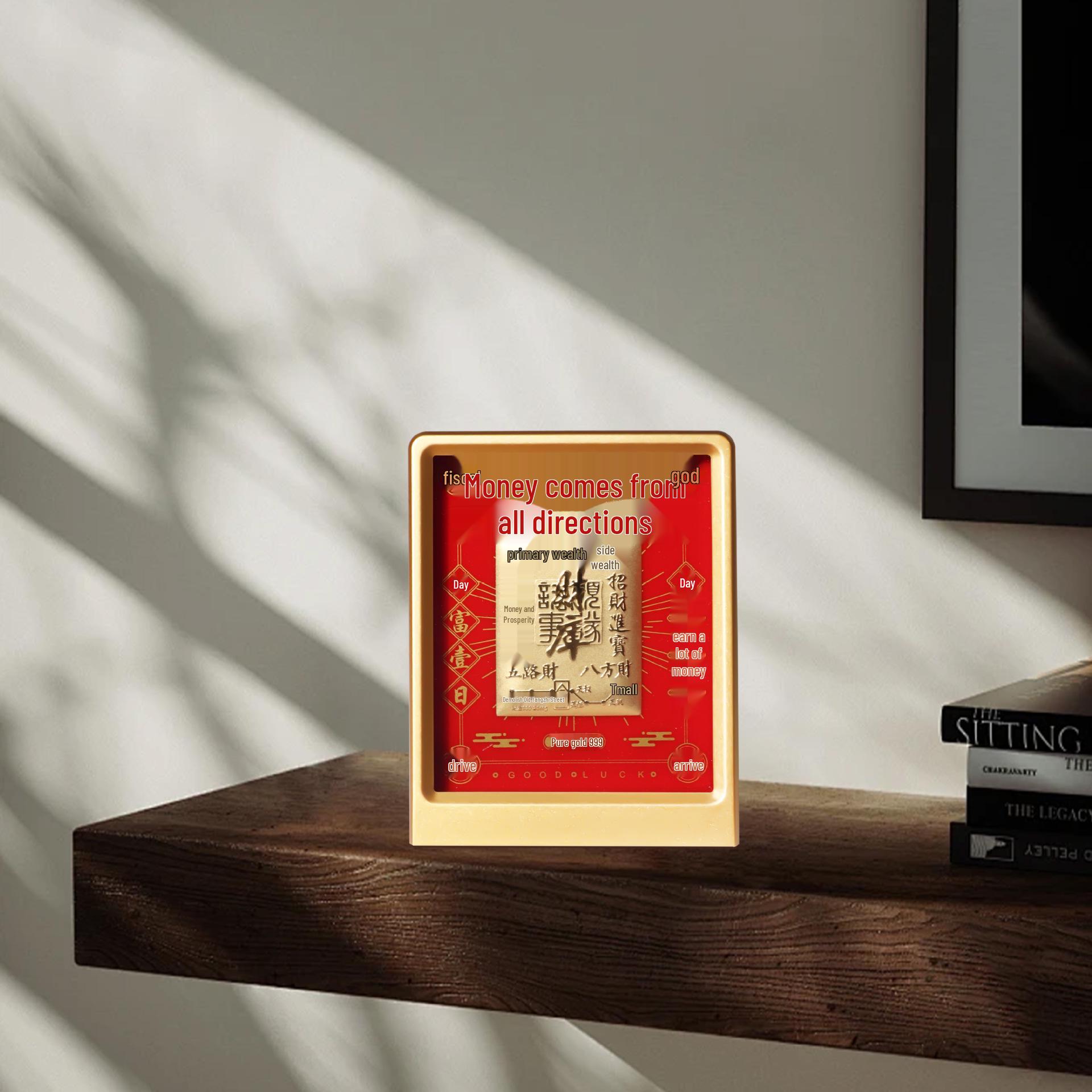 Year of the Horse Wealth-Attracting Treasure Vault Ornament: Festive Gift for Prosperity Customizable Style
