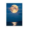 Nordic Landschaft Poster Himmel Mond Seascape Leinwand Malerei Wand Kunst Bilder Für Wohnzimmer Schlafzimmer Home Cuadros Dekoration