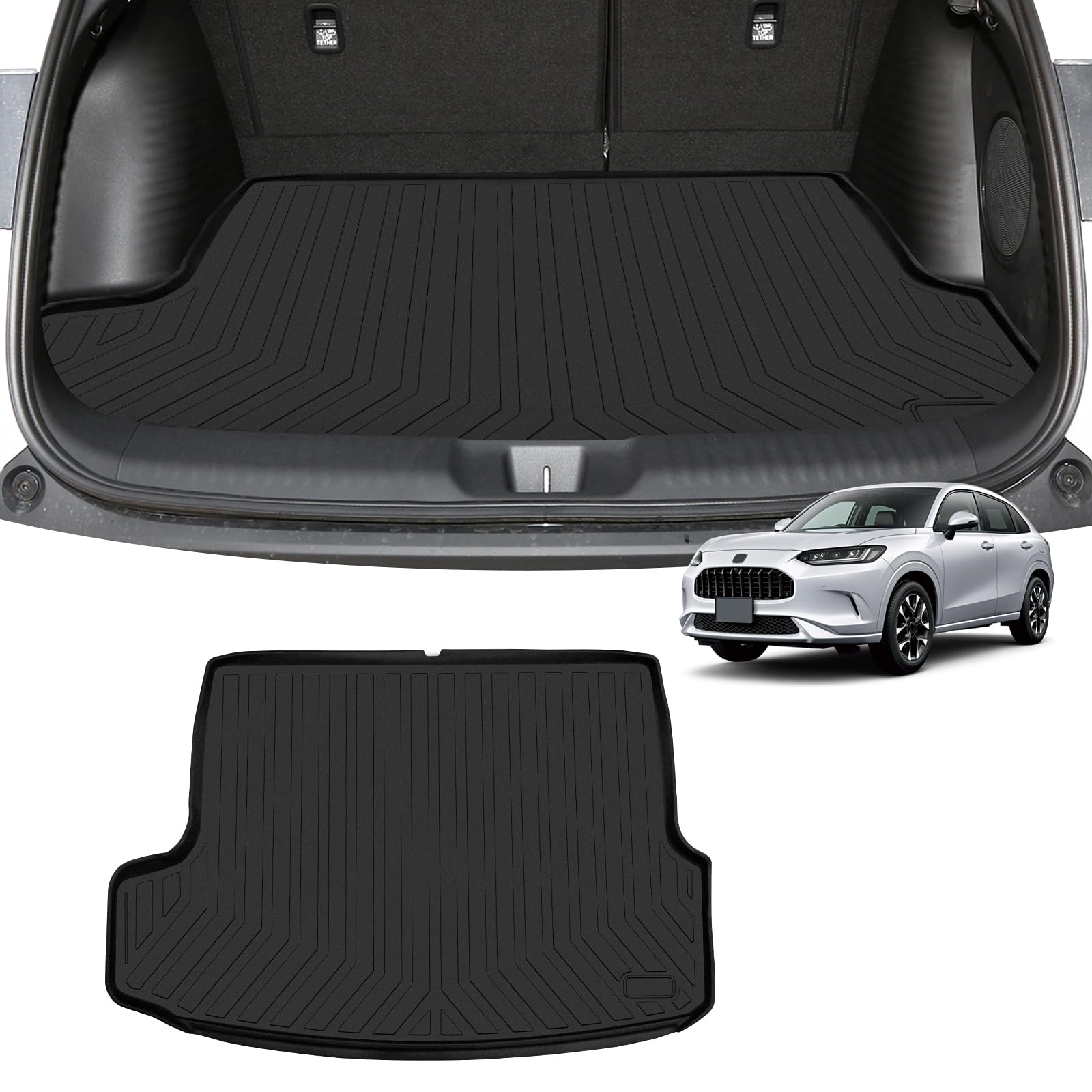 

New Luggage Trunk 3D Car Mat for and TPE Luggage 3D Cargo Easy 3D Custom Interior Protection ZR-V Mat, Vehicle-Specific Mat, RZ3, RZ4, RZ5, RZ6,