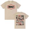 Rock Band Morat Grafiche Album T-shirt Unisex Moda Unisex Retro Estate Hip Hop T-shirt Alta Qualità T-shirt Oversize Streetwear