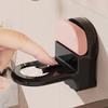 Suction Cup Bathroom Hanger Wall Mounted Hook Space Saving Organizer Adjustable Soap Dispenser Holder for Shower Shampoo Bottle