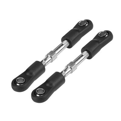 2pcsset RC Car Steering Rod Servo Link Turnbuckle Linkage for ZD 1:16 Model Car (Steering Rod)