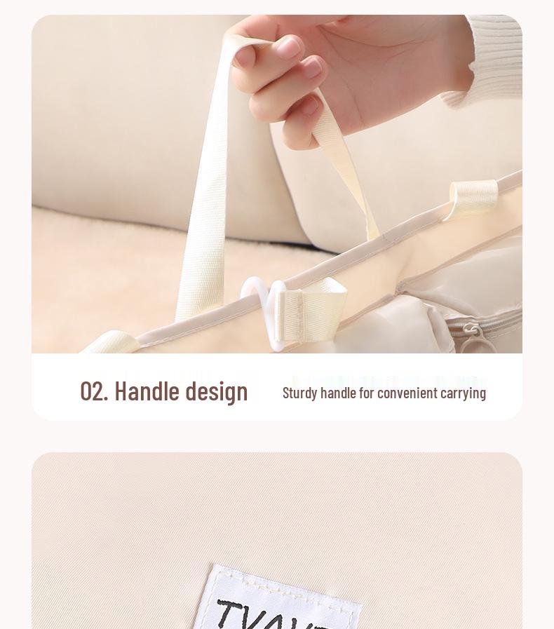 7-in-1 Travel Hanging Bag for Underwear and Clothing Storage