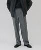 BLANKROOM Herringbone Wool Trousers_Gray