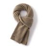 Women 100% Pure Cashmere Scarf Winter Warm Soft Cozy Knit Long Wrap Fashion Casual Neck Warmer Cold Weather Accessory
