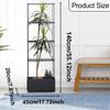 Planter Box with Trellis Plant Pot Vertical Gardening Self Watering Tomato