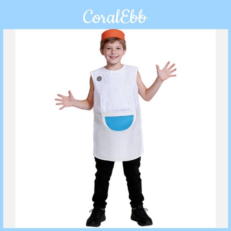 Kostým WC Zdviháku Pro Dospělé a Děti Zábavná Halloweenská Cosplay Párty Scénické Vystoupení