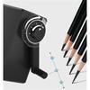 Pencil/Charcoal Pencil Sharpener, Rotating, Manual, Automatic Lead Feed