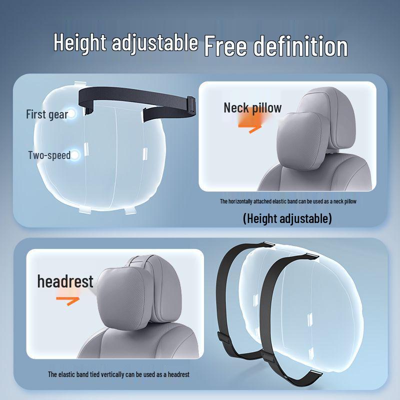 Xpeng M03 Car Headrest & Lumbar Support Pillow for Neck & Waist Protection