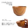 Miso Soup Modern Habanori x Current Model J-kitchens Bowl, Wooden, Lacquer, 11.5cm 6.6cm,