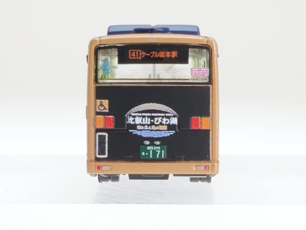 The Bus Collection go with the bus collection 20 Ewaka Kotsu Biwa Corridor of and light Diorama supplies 322030 Let's Mt. Hiei/Lake mountains, water,