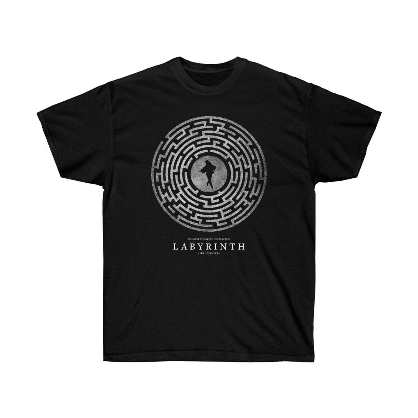 Labyrinth Movie T Shirt Unisex Short Sleeve S