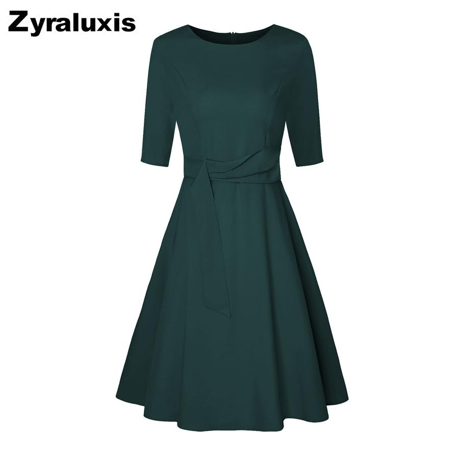 Spring New Arrivals Crew Neck Sleeveless Tie Waist Ruched Dress Vintage Style Maxi Dress S