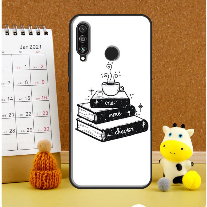 Books And Coffee For Huawei Nova 9 10 SE 3i 7i 8i 11i 12i Y60 Y61 Y70 Y72 Y73 Y90 Y91 P20 P30 P40 Lite Case