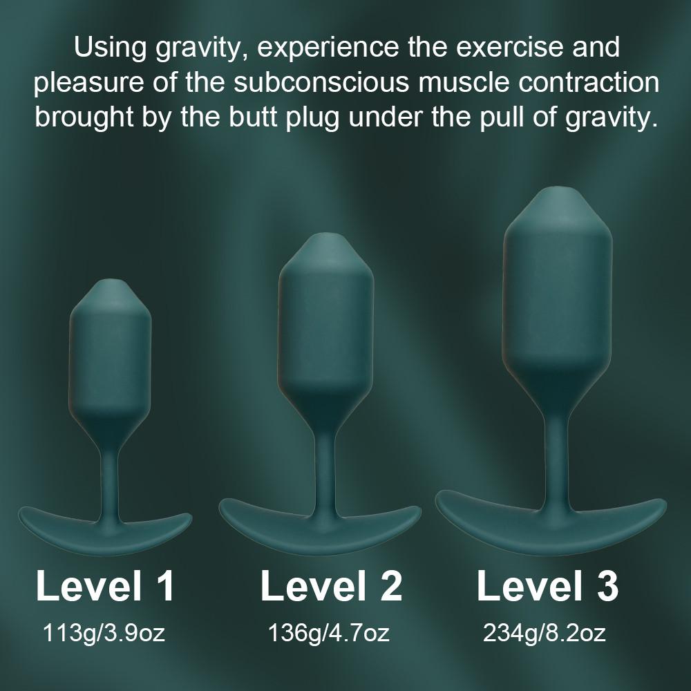 Anal Training S/m/l Steel Ball Built-In Butt Plug Dildos for Men Buttplug Male Prostate Massage Anus Dilatador Adult Supplies