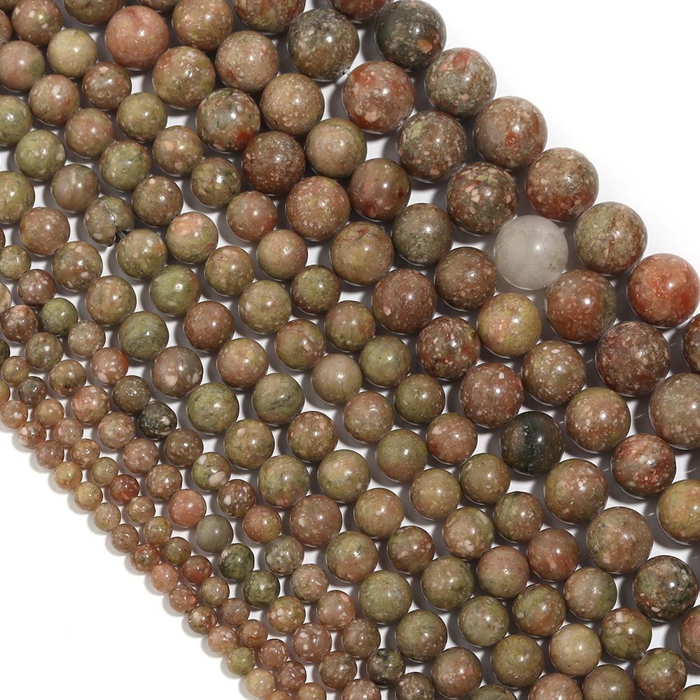 35-60pcs Natural Stone Beads Tiger Eye Amazonite Agates Angelite Quartz Lava Beads Loose Beads For Jewelry Making DIY Bracelet