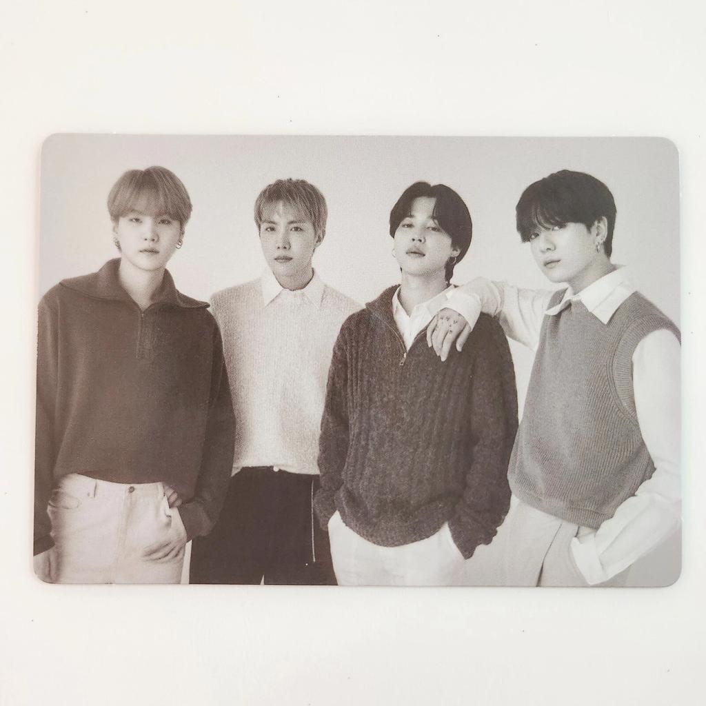 BTS 2024 Pop-up MONOCHROME OFFICIAL MINI PHOTO CARD