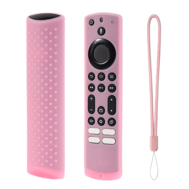 Protective Silicone Case for frie TV4 Remotes Shell Ensures Full Safety Against Drop Dust for Family Environment