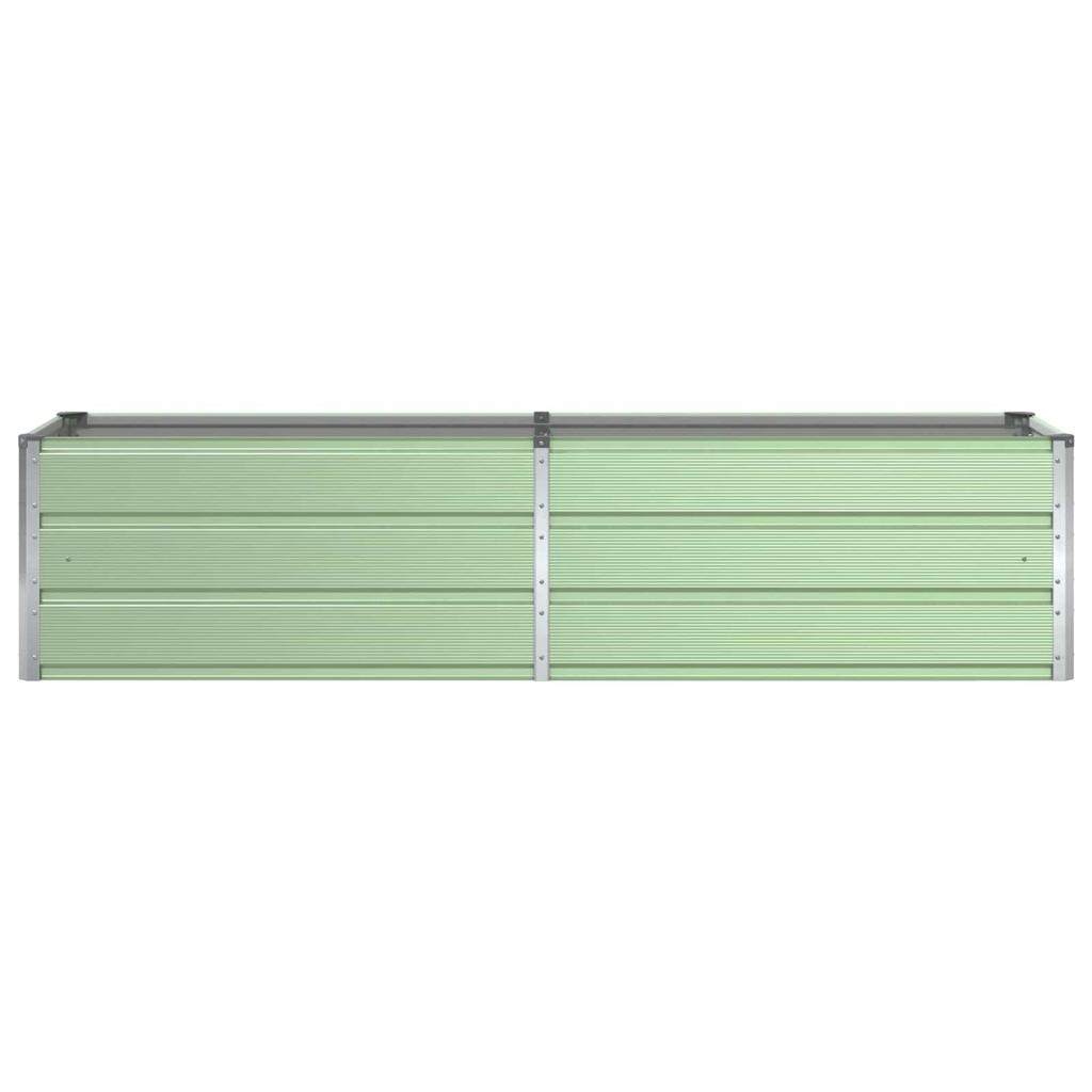 Planter Box Pastel Green 195 X 50 X 45 Cm Galvanized Steel