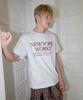 Nyuyogwogseu Unisex Oversized T-Shirt_ White Melange