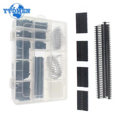775 STÜCKE Dupont Stecker 2,54mm Dupont Kabel Jumper Wire Stiftleiste Gehäuse Kit, Männliche Crimpkontakte+Weibliche Pin Terminal Steckverbinder
