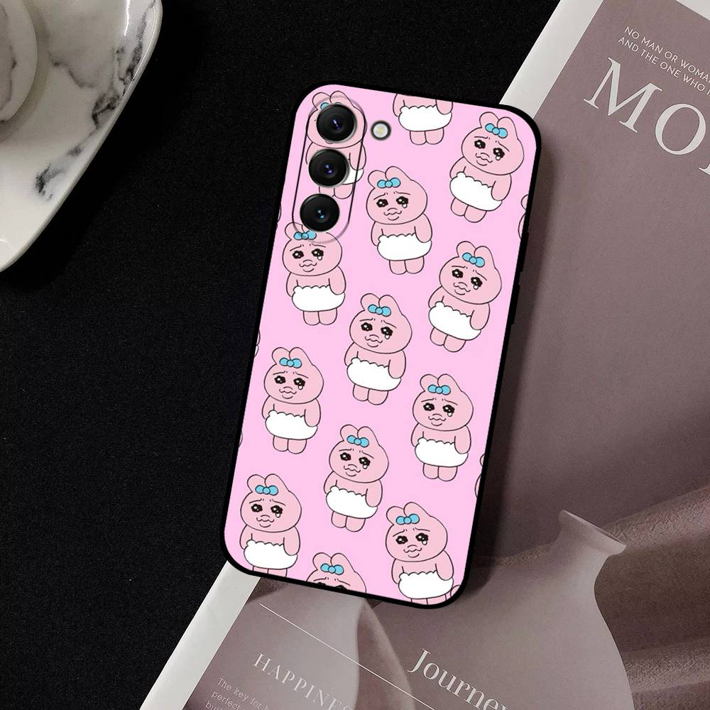 Custodia Kawaii O-OpanchuS UsagiS per Samsung Galaxy S21 S22 S23 S24ULTRA S25ULTRA FE Ultra Plus5G A52S Cover Morbida