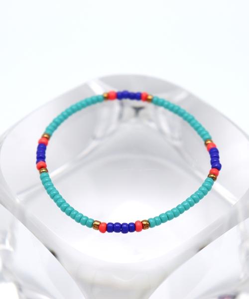 Bonbeau Vivid Color Combo Beads Bracelet Layered Seed Bead Bracelet 5 Colors
