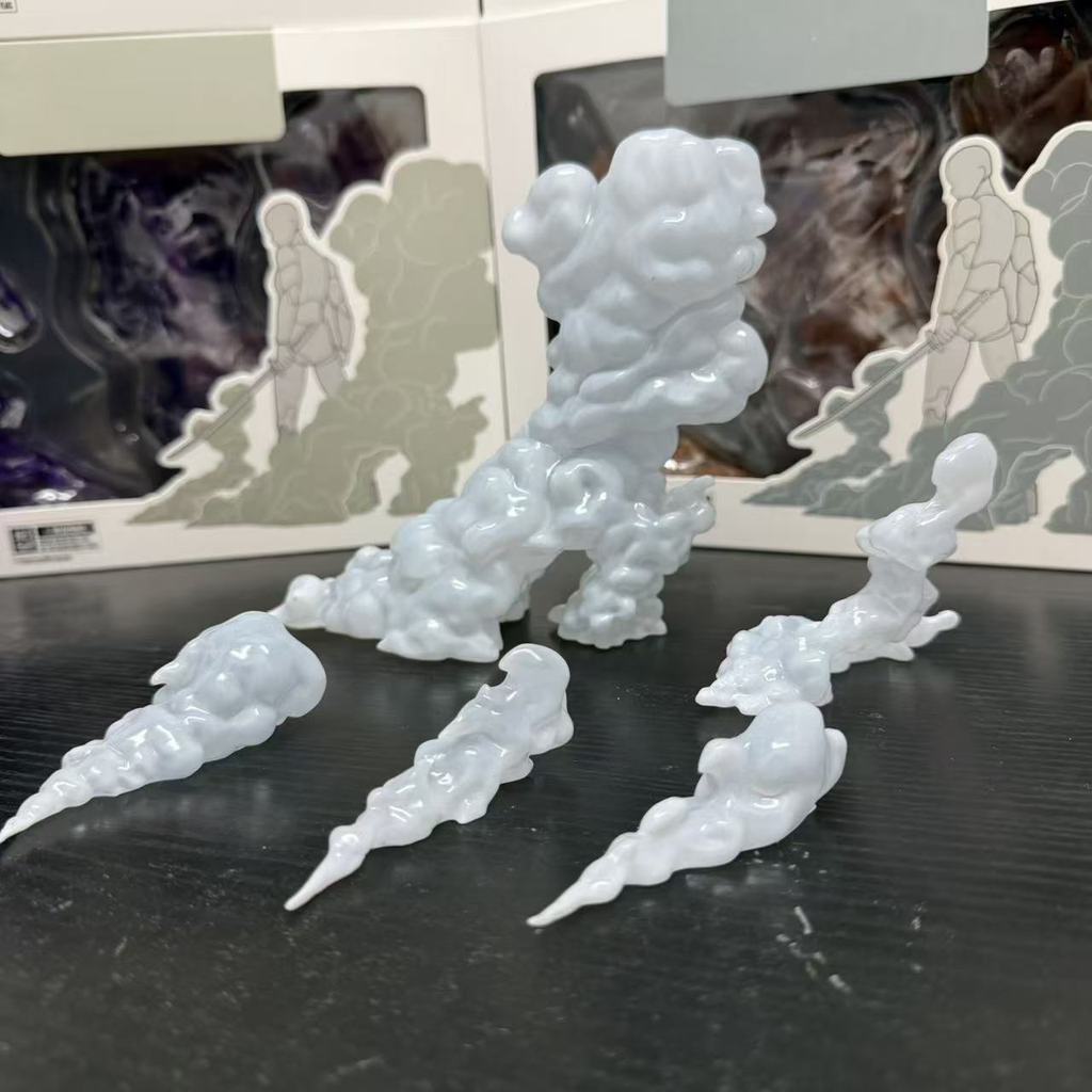 

Effect Cloud Mist Effect Model Kit With Pvc Material For Collectors And Scene Decoration прозорий