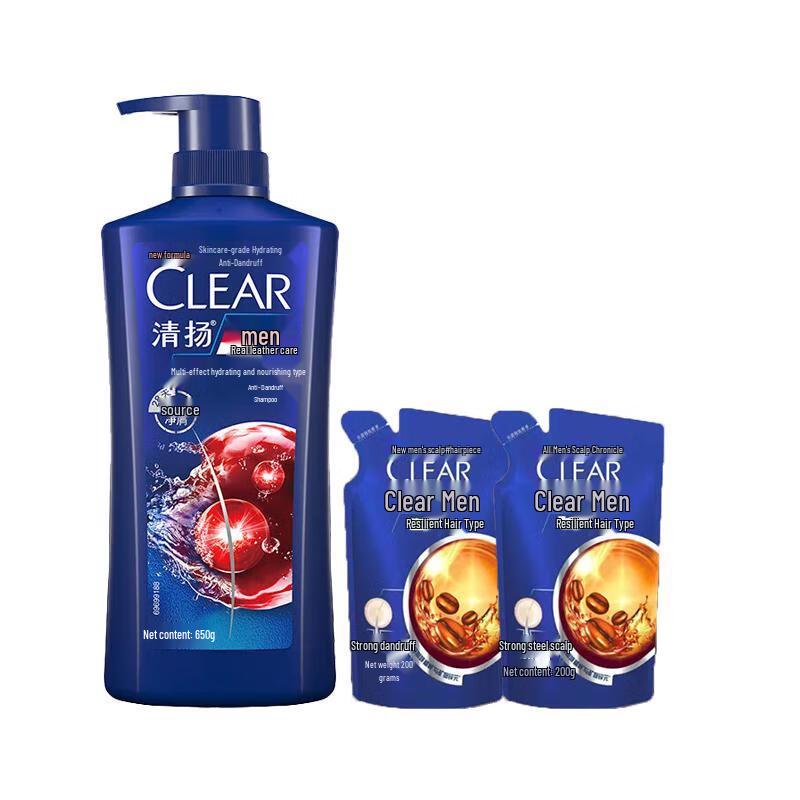 

Clear Men Anti-Dandruff Multi-Effect Moisturizing Shampoo