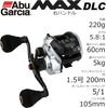 AbuGarcia MAX DLC Large Screen Digital Line Counter Reel Power Handle Model Right-Hand [Used]