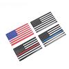 2Pcs Automobile Motorcycle Exterior Accessories United States Of America USA National Flag Aluminum Alloy Emblem Badge Car Stickers