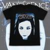 Vintage Rock Band Style Heavy Metal Evanescence Graphic T Shirts Women Unisex High Quality Cotton Tshirt Music Ropa Hombre
