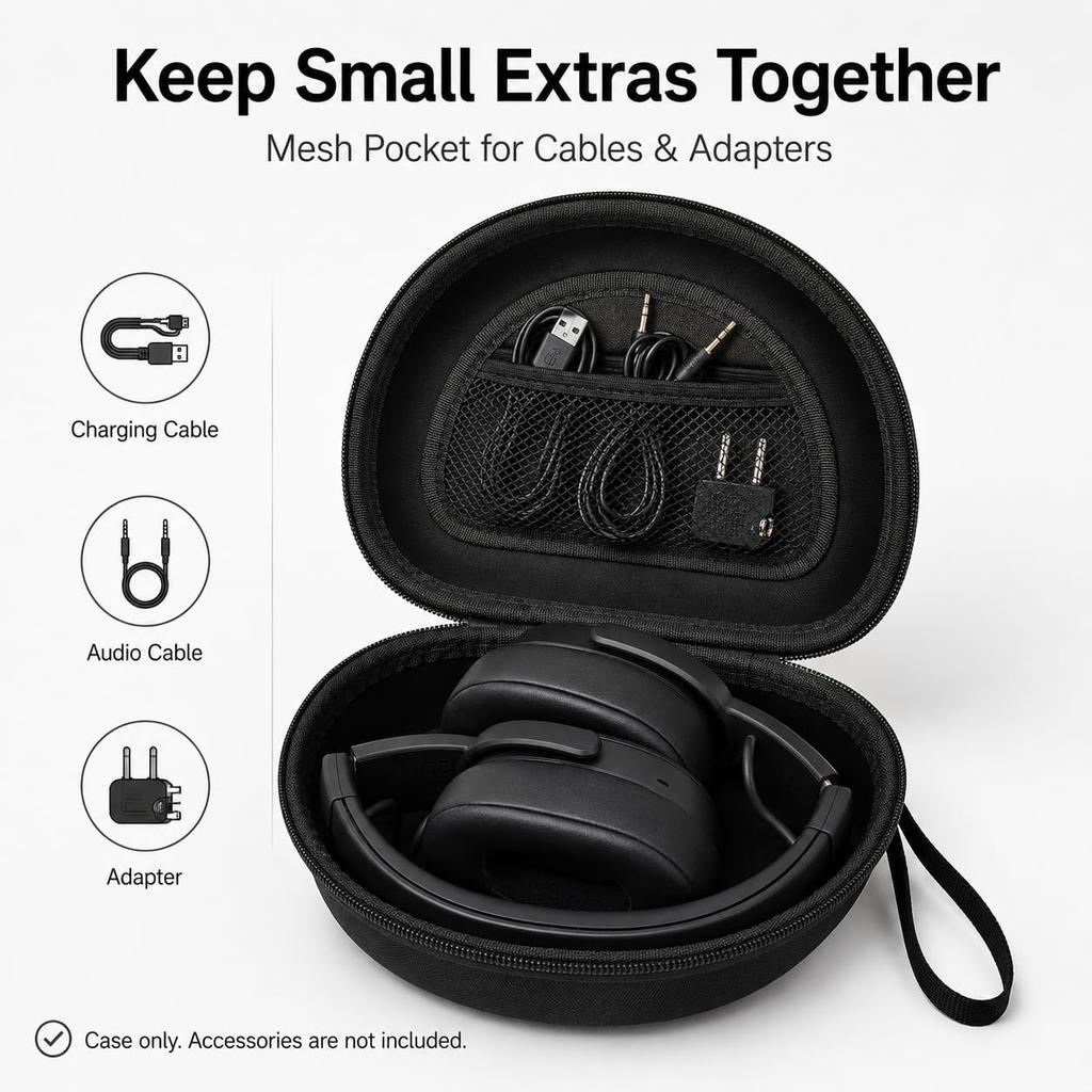 Headphone Case for Skullcandy Crusher/Hesh/Evo, for JLab JBuds Lux ANC
