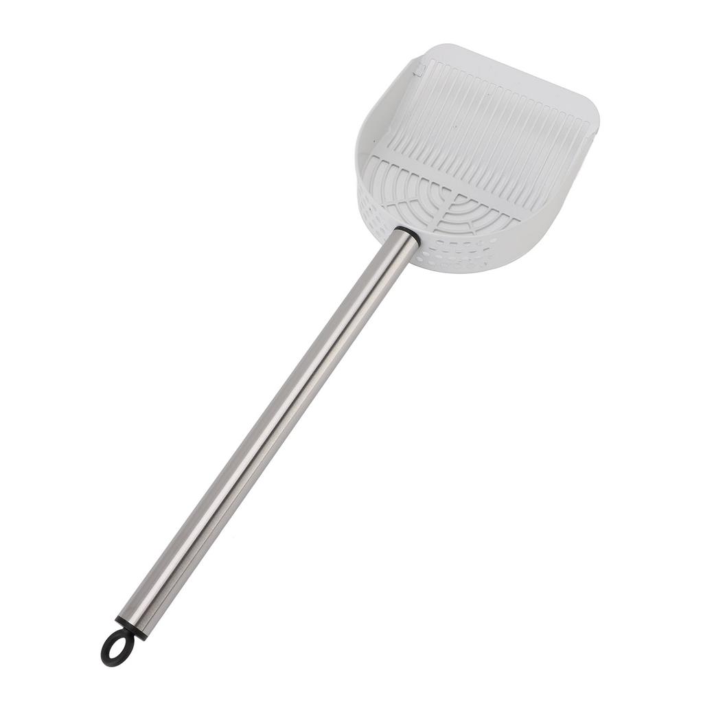Cat Litter Scoop Stainless Steel Handle Half Round Shovel Pet Sand Sifter Poop Scooper for Beaches Pet Cat Litter Boxes