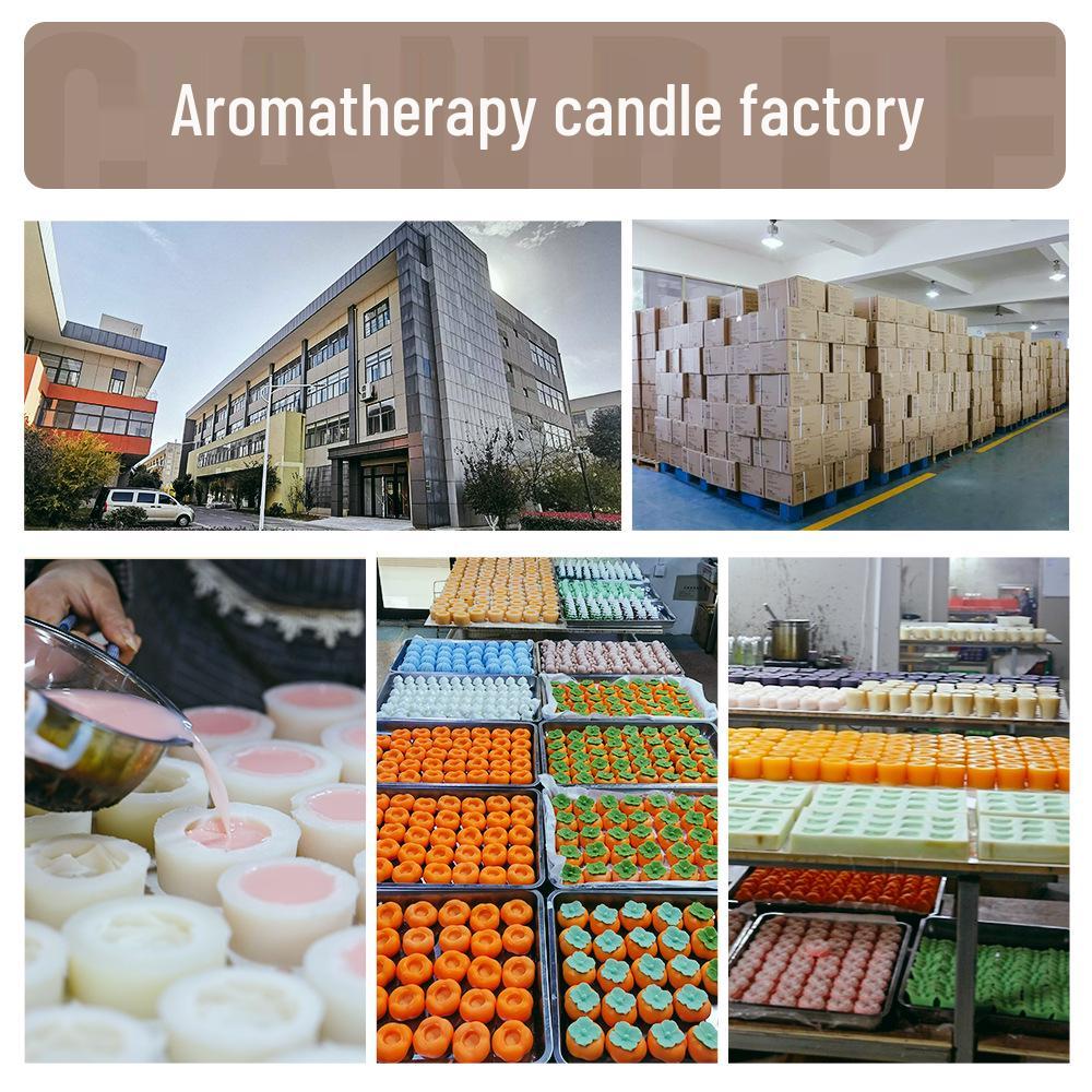 Shell-Shaped Aromatherapy Candle: Handmade Jelly Wax Scented Souvenir Ornament