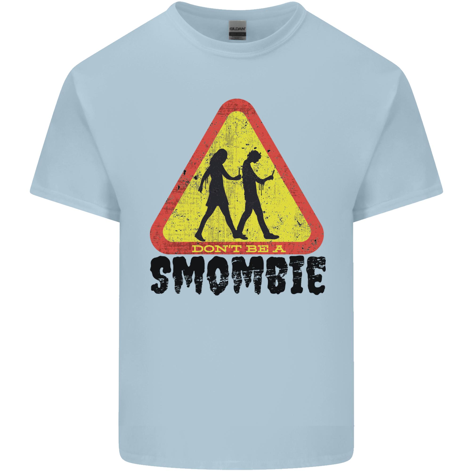 Smombie Antisocial Phone Smartphone Addict Unisexs Light Cotton TShirt S