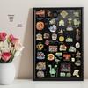 Placa Decorativa Magnética e Quadro Negro para Geladeira/Loja