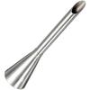 2PCS Cream Icing Piping Nozzle Tip Stainless Steel Nozzle Cream Puff Decor Small Pastry Icing Piping Tool