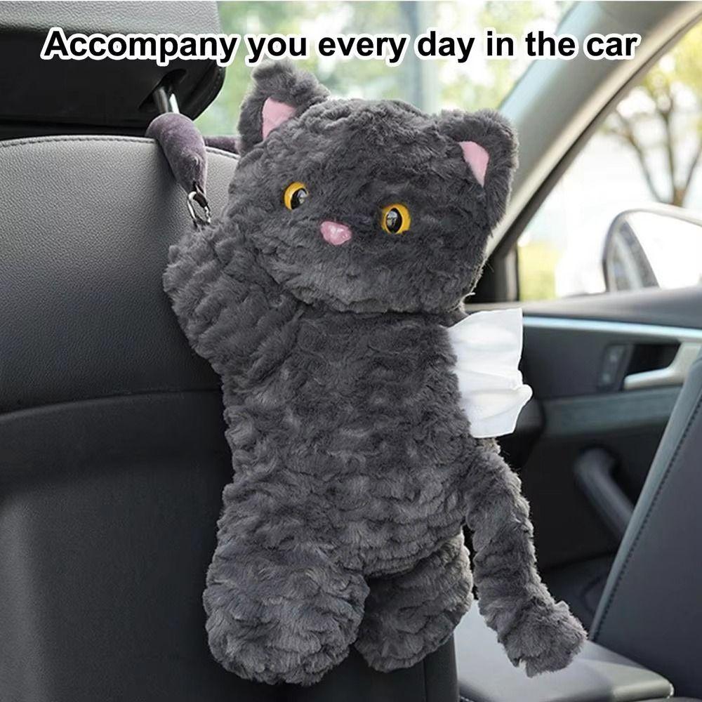 Creative Hanging Paper Organizer Cartoon Towel Paper Holder Universal Paper Storage Case  Desktop