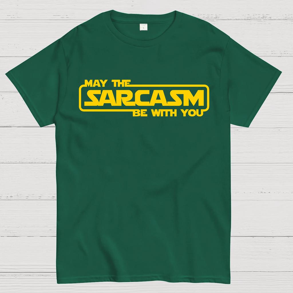 May The Sarcasm Be With You Cotton Summer Casual Cool Loose T-Shirt