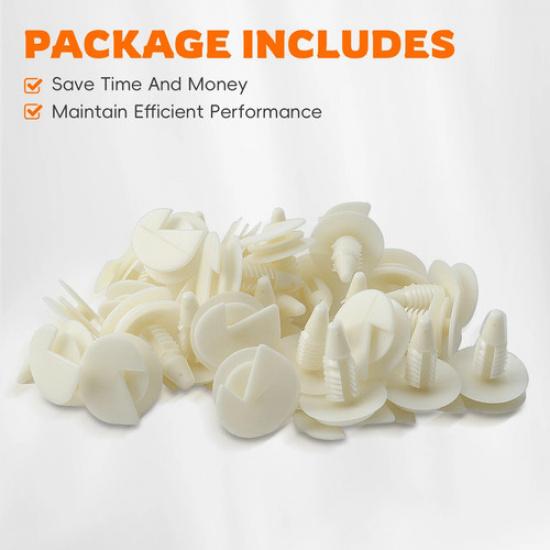 30 st dörrpanelklämmor passar för Chevy Pontiac Buick Oldsmobile Cadillac GM Ny