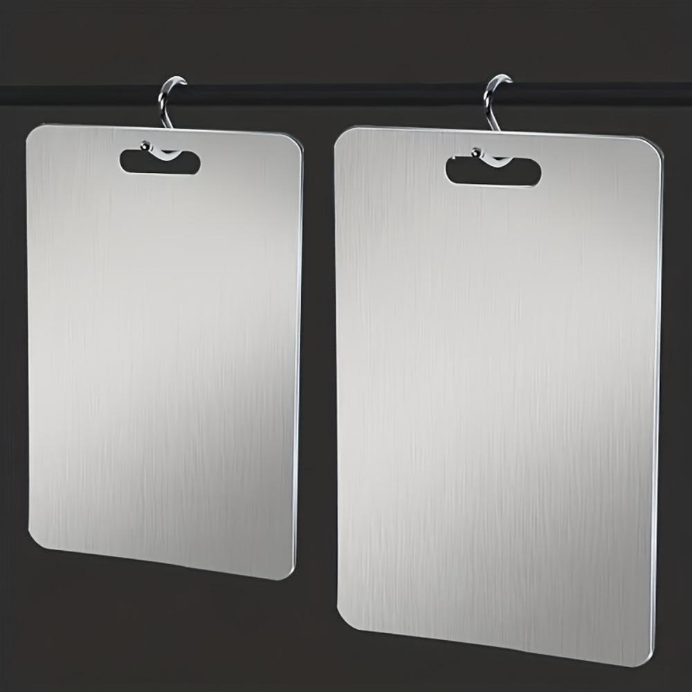 

Stainless Steel Cutting Board Home Kitchen Rectangular Chopping Board Kneading Dough Cutting Dough and Fruit Vegetable Meat Tool 34*23cm
