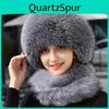 Hair Imitation Fox New Women Lei Feng Hat Winter Womens Fur Women Lei Feng Hat Womens Winter Thickened Warm Fisherman Hat Windproof And Coldproof