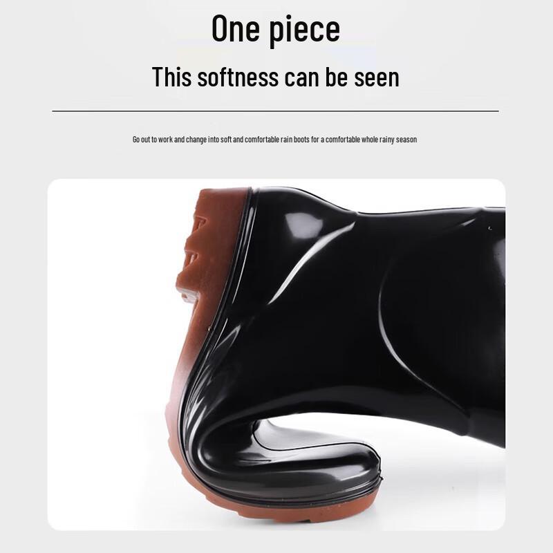 GUAIKEAI Ongelode Korte Regenlaarzen voor Volwassenen