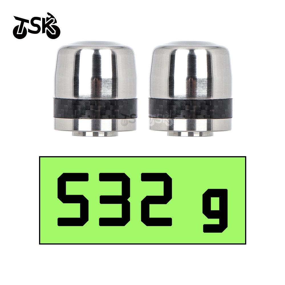 For Honda PCX150 PCX160 CB400X CB400F NSS350 Accessories Heavy Stainless Steel Handle Bar Handlebar Grips Cap End handle Plug
