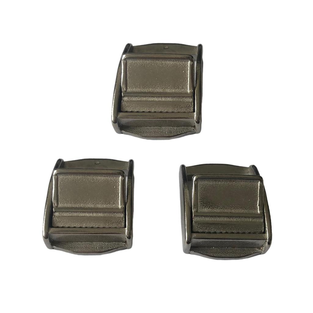3PCS Stainless Steel Lashing Straps Cam Buckle 1 "Belt Cambuckle