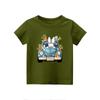 Toddler Girl Boy T-Shirts Kids Top Boys And Girls Printed Short Sleeved T-shirt