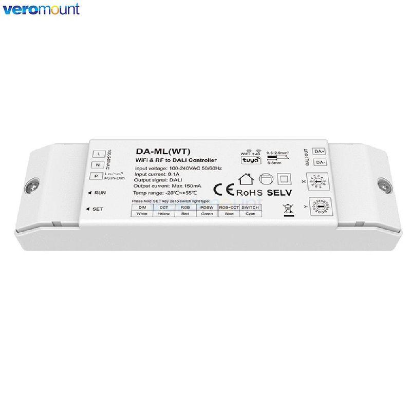 Skydance WiFi ZigBee RF DALI Dimmer Tuya Smart APP Steuerung RGB/RGBW/CCT Farbe LED Streifenlicht DA-ML/DA-ML(WT)/DA-ML(WZ) RF 2,4G