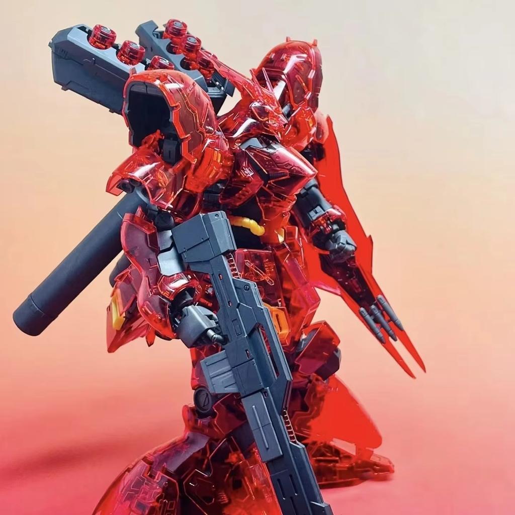Hayes Rg Shazabi model 1/144 scale assembled action figures collection toys with water stickers fans.